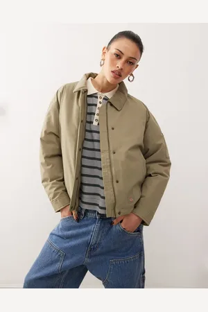 Dickies Chaqueta verde de estilo worker Seasonal de
