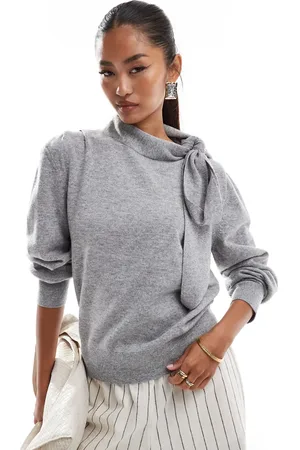 & OTHER STORIES Jersey de lana con detalle de bufanda anudada de