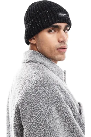JACK & JONES Gorro jaspeado de punto grueso de