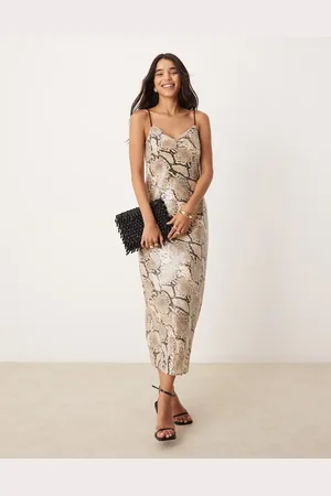 Forever New Vestido largo con de -Multicolor