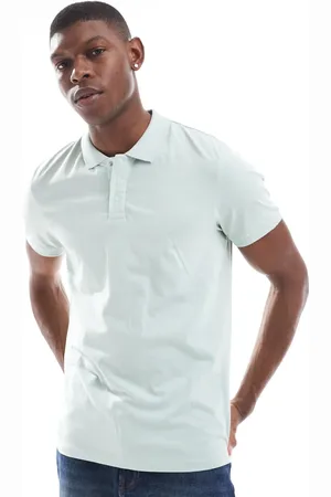 Threadbare Polo pálido con 3 botones de