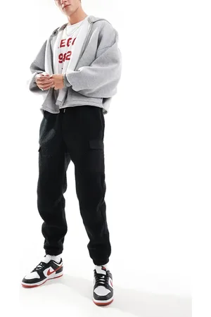 Jordan Pantalones negros de sherpa Flight de