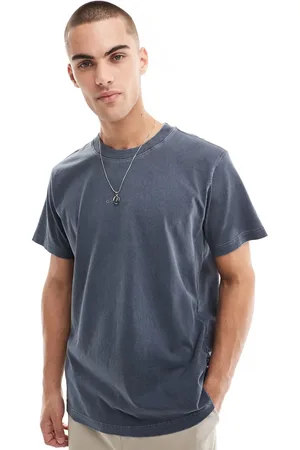 G-Star Camiseta extragrande con acabado sobretintado y logo a tono de -Verde