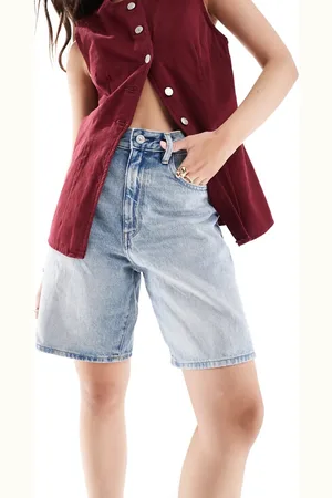 G-Star Pantalones cortos vaqueros de corte suelto barrel con lavado vintage de