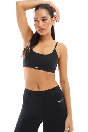 Nike Sujetador deportivo de sujeción ligera de canalé de