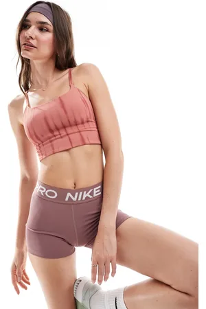 Nike Sujetador deportivo estampado de sujeción ligera de Nike One Training