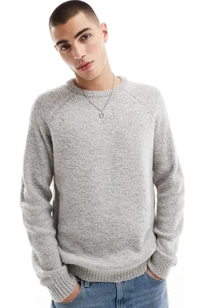 Threadbare Jersey claro de punto grueso de hilo retorcido de