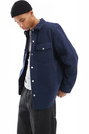 Lee Chaqueta estilo camisa guateada de