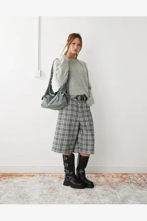 Weekday Jersey jaspeado de mezcla de lana y mohair premium Eneka de