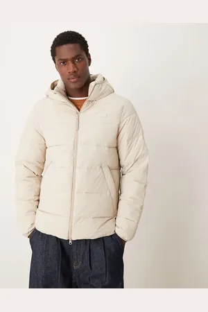 Abercrombie & Fitch Chaqueta acolchada ligera con capucha y logo de - neutro