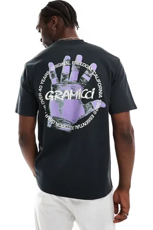 Gramicci Camiseta vintage con estampado gráfico Climber