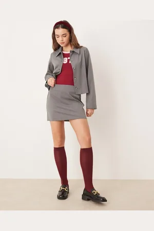 ASOS Minifalda de sastre muy corta de (parte de un conjunto)