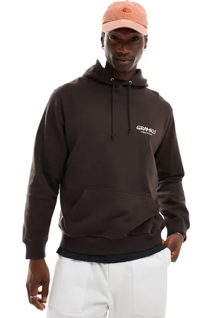 Gramicci Sudadera oscuro con capucha y estampado gráfico "Original Freedom" de