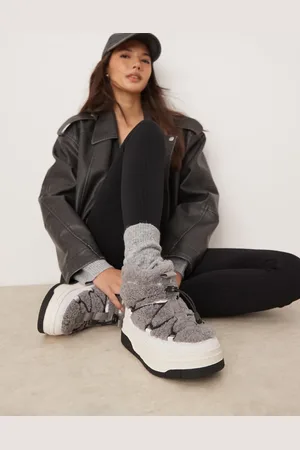 Pajar Botas de nieve bajas carbón Janie de