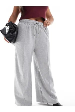 Yours Joggers jaspeado básicos de pernera ancha de