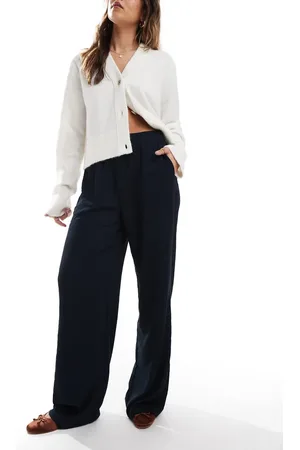ONLY Pantalones texturizados de pernera ancha de
