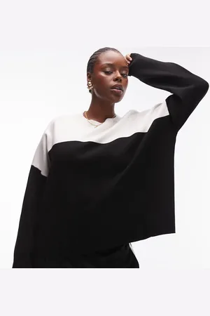 MANGO Jersey con bajo en contraste de Curve