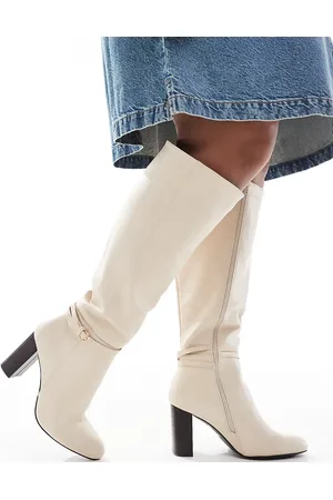 Yours Botas por la rodilla con tacón alto de
