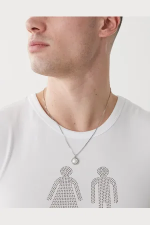 FADED FUTURE Collar con colgante de perla de