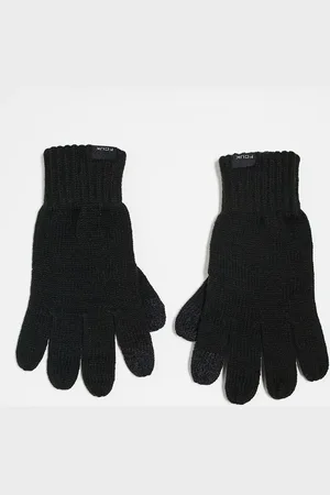 French Connection Guantes negros para pantalla táctil de French Connection