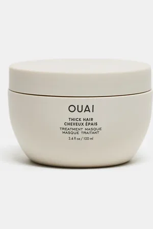 OUAI Mascarilla de tratamiento de tamaño viaje para cabello grueso de 100 ml de