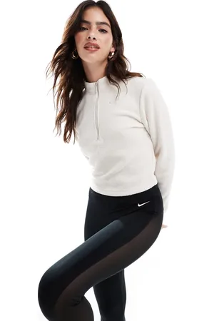 Nike Top de manga larga con media cremallera Phoenix Fleece de - neutro