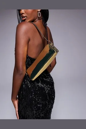 ASOS Bolso de hombro cuadrado y alargado de