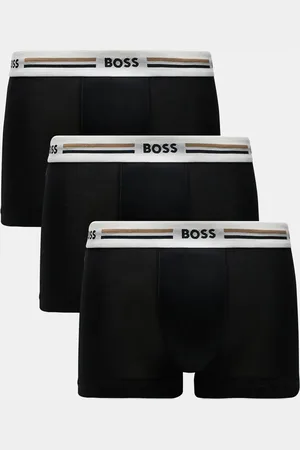 HUGO BOSS Pack de 3 calzoncillos negros Revive de