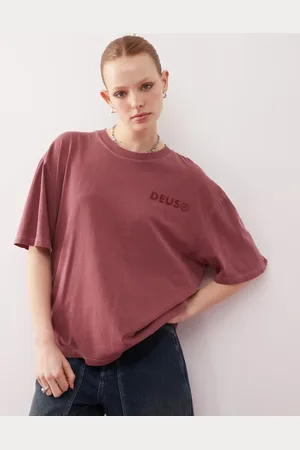 Deus Ex Machina Camiseta sobretintado con logo exclusiva de x ASOS
