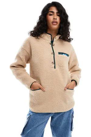 Kavu Polar con media cremallera de borreguito Roselake de - neutro