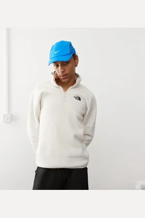 The North Face Polar hueso con cremallera corta y logo Shispare exclusivo en ASOS de