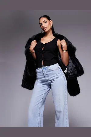 ASOS Top de tirantes con lazo pequeño de bengalina de