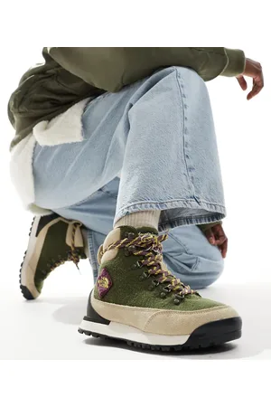 The North Face Botas de senderismo verde oliva impermeables Back-to-Berkeley IV de