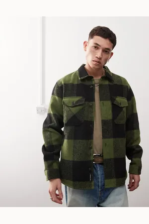 Vans Chaqueta negra y estilo camisa con acabado mullido Denby de -Multicolor
