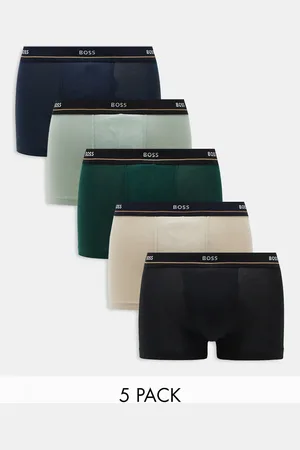 HUGO BOSS Pack de 5 calzoncillos de colores básicos de