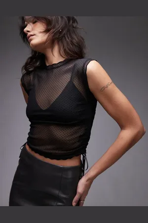 AllSaints Top de encaje Adara de