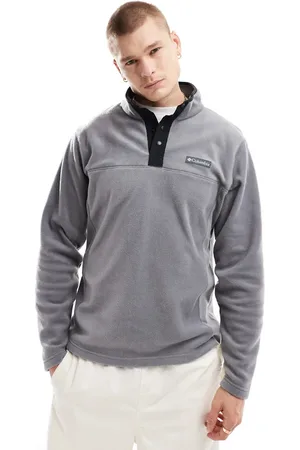 Columbia Polar con media tapeta de botones de presión Steens Mountain de