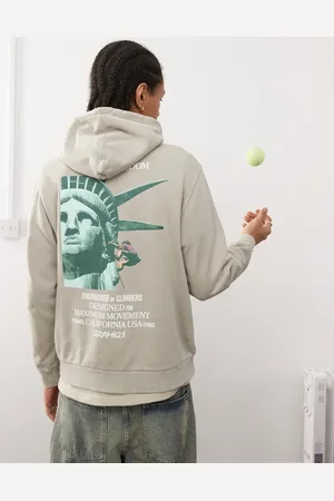 Gramicci Sudadera color avena pigmentado con capucha Liberty de -Neutro