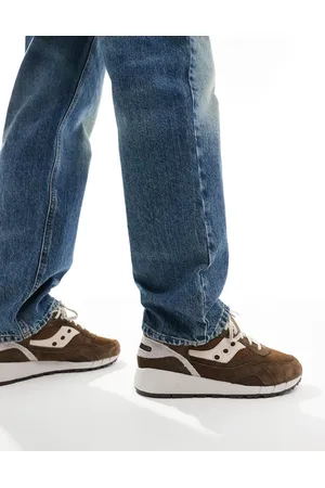 Saucony Zapatillas de deporte marrones y gris lunar Originals Shadow 6000 de