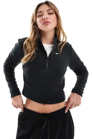 Nike Top de manga larga con media cremallera Phoenix Fleece de