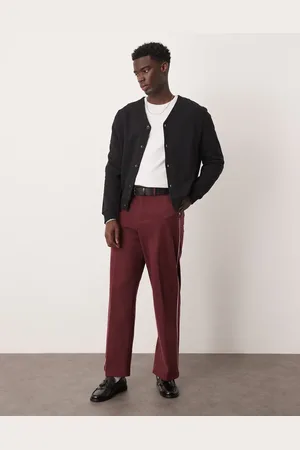 ASOS Cárdigan negro de corte cuadrado de