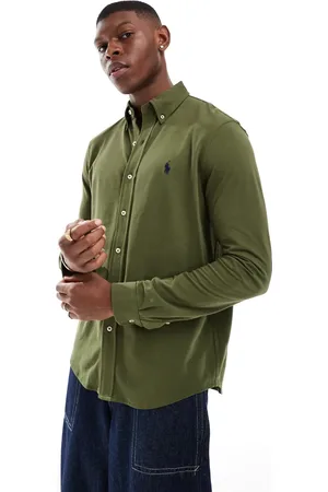 Ralph Lauren Camisa con logo de piqué de