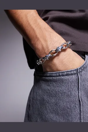 ASOS Pulsera en tono pulido de cadena gruesa de
