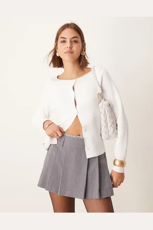 New Look Minifalda plisada con detalle tipo bóxer de