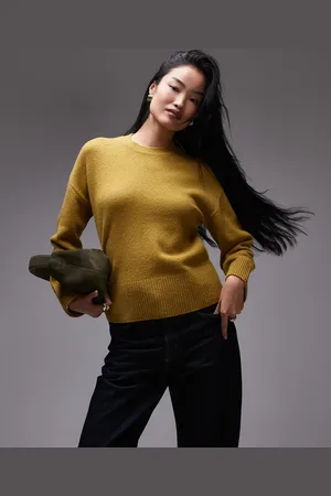 & OTHER STORIES Jersey color variado con cuello redondo exclusivo en ASOS de -Verde