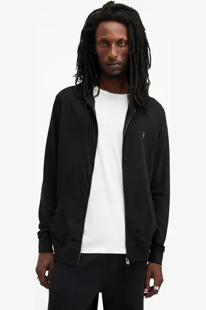 AllSaints Sudadera negra con capucha Brace de -Negro