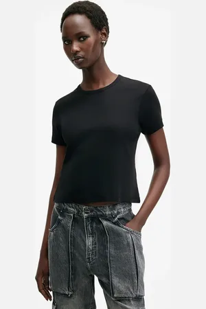 AllSaints Camiseta negra Stevie de