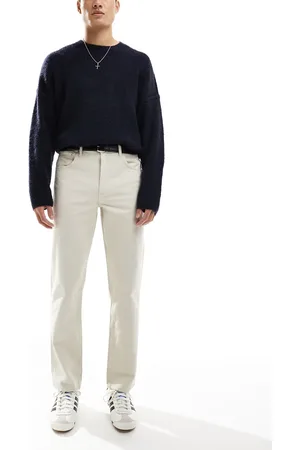 ASOS Vaqueros grises de pernera recta de