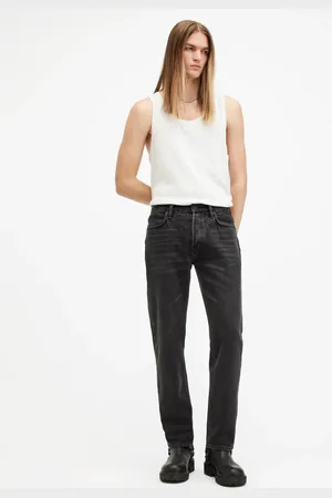 AllSaints Vaqueros negros Reid de