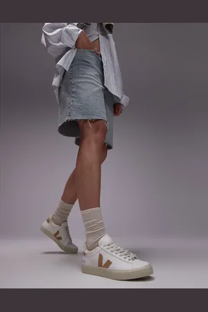 Veja Zapatillas de deporte blancas con forro de piel Campo de